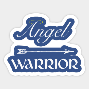 Angel Warrior Sticker